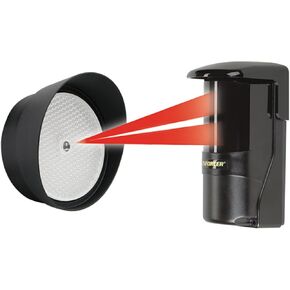 Seco-Larm E-931-S50RRGQ مستشعر شعاع كهروضوئي عاكس - نطاق 50 قدمًا، عين صور أمان مراقبة UL325 للبوابات وأبواب المرآب in Kuwait