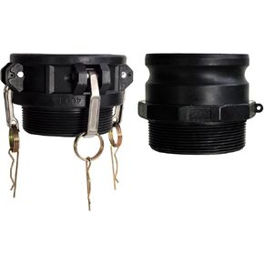 تركيبات Camlock مقاس 4 بوصات من النوع B & F من البولي بروبيلين ومجموعة تركيب خرطوم الأخدود مع وصلات خرطوم Camlock للإناث والذكور مقاس 4 بوصات × 4 بوصات NPT ذكر وكاميرات وأخدود in Kuwait
