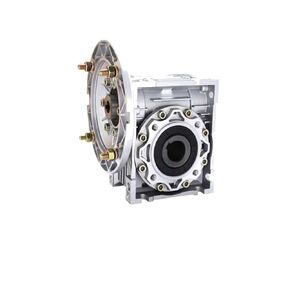 Worm Gear Reducer RV30 90 Degree Gearbox Worm Gear Speed Reducer for 11mm Input Hole 0.06-0.18KW Motor(Ratio 25 to 1,Flange 63B14) in Kuwait