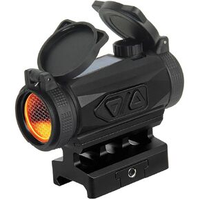 Solar Red Dot Sight - 5 Style Reticles, 2 MOA Dot and 44 MOA Circle, Shake Awake, Honeycomb Protective Cover in Kuwait