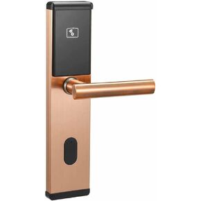 Red Color Sale Hotel Door Locks Security keyless Lock Swiping Card for Home(Left outisde) in Saudi Arabia