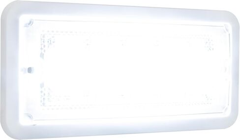 مصباح قبة LED مستطيل مقاس 5.75 بوصة / غطاء أبيض مع براغي in Kuwait