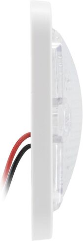 مصباح قبة LED مستطيل مقاس 5.75 بوصة / غطاء أبيض مع براغي in Kuwait