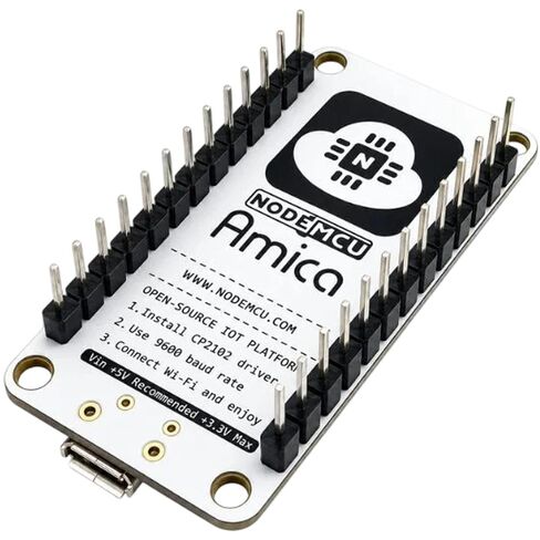 ESP8266 NODEMCU WIFI Development Board (2 Pack) - USB Type -C مع CH340 ، متوافق مع Arduino IDE لمشاريع إنترنت الأشياء والإلكترونيات DIY in Kuwait