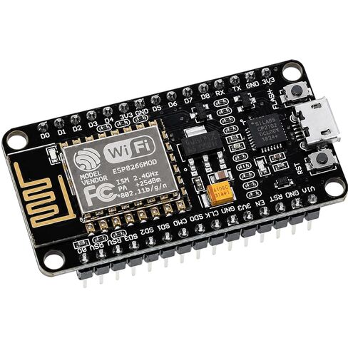 ESP8266 NODEMCU WIFI Development Board (2 Pack) - USB Type -C مع CH340 ، متوافق مع Arduino IDE لمشاريع إنترنت الأشياء والإلكترونيات DIY in Kuwait