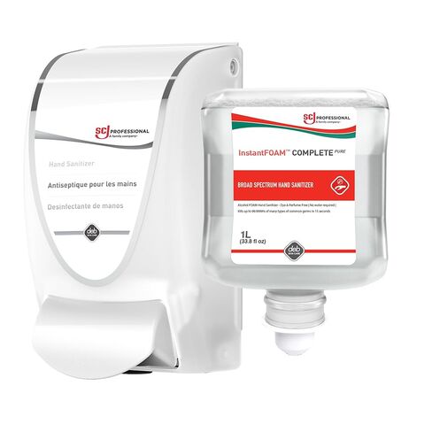 SC Johnson Professional InstantFoam Hand Sanitizer Complete 2-Pack 1L Cartridge Refill Pack in Saudi Arabia