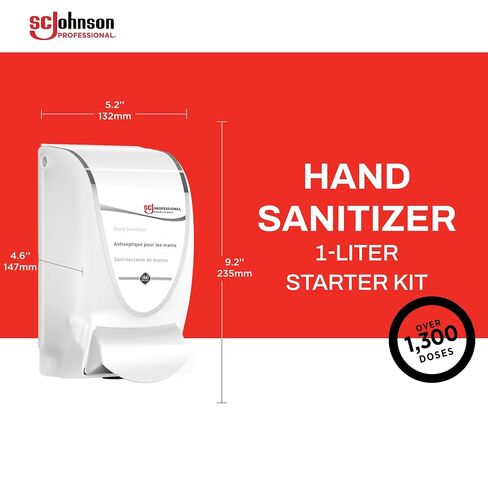SC Johnson Professional InstantFoam Hand Sanitizer Complete 2-Pack 1L Cartridge Refill Pack in Saudi Arabia