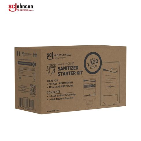 SC Johnson Professional InstantFoam Hand Sanitizer Complete 2-Pack 1L Cartridge Refill Pack in Saudi Arabia