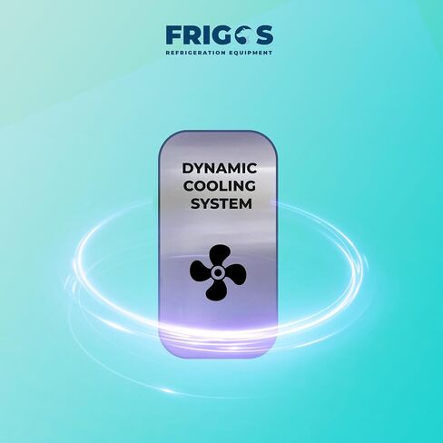 Frigos FG-RF-2D ثلاجة تجارية صلبة ببابين مقاس 54 بوصة يمكن الوصول إليها ببابين 47 قدمًا مكعبًا - الجزء الخارجي من الفولاذ المقاوم للصدأ معتمد من ETL مع إضاءة LED - سعة تخزين تجارية للضاغط 1/5 حصان متضمنة مع باب خلفي in Kuwait
