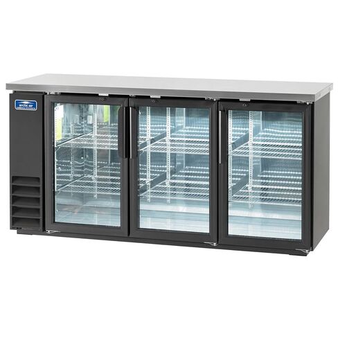 ثلاجة Arctic Air ABB72G ذات شريط خلفي تجاري بثلاثة أبواب مقاس 73 بوصة، سعة 20.7 قدم مكعب وسعة 84 6 عبوات، 115 فولت in Kuwait
