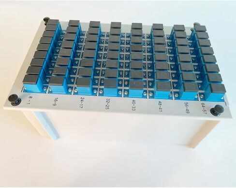 بطاقة صندوق فاصل الألياف البصرية مكونة من FTTH PLC 1x64 SC UPC(SC) in Kuwait