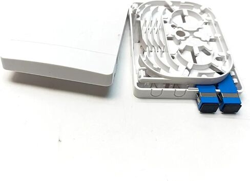 Fiber Optic Panel Box 2 Port FTTH Terminal with Connector(SC) in Kuwait
