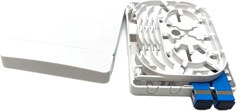 Fiber Optic Panel Box 2 Port FTTH Terminal with Connector(SC) in Kuwait