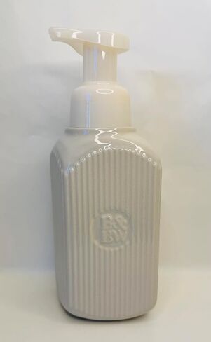 Bath & Body Works Cream Ceramic Foaming Hand Soap Dispenser Gentle & Clean in Kuwait