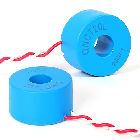 Current Transformer QNCT20L 50A 25mA 100A 50mA QNCT19L 20A 10mA 40A 20mA Ac Ct Toroidal 1Pcs(QNCT20L 2000:1) in Kuwait