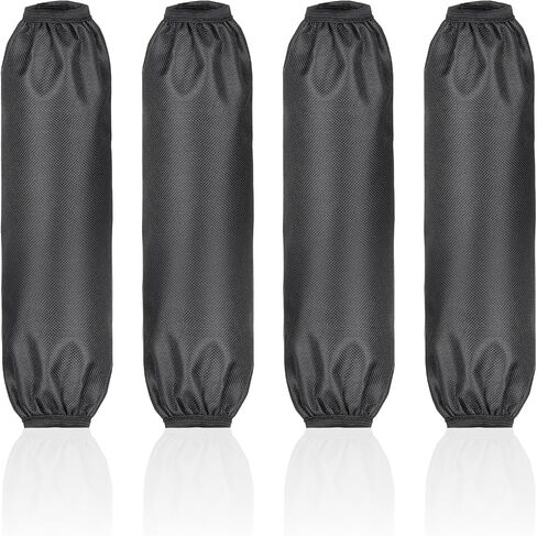 4 Pack Shock Absorber Cover Compatible with Yozma eBike, Waterproof Nylon Sleeve, 10.62in, Black Shock Cover for Ebike in Kuwait