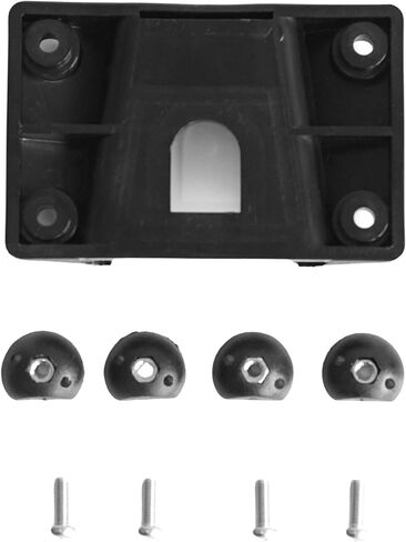 Vincita Bag Adapter for Brompton Bike Hardware Kit - Compatible with Brompton Front Carrier Block - Bolts and Nuts Included - Bicycle Accessories - Convert Any Bag to fit Your Brompton Bike in Kuwait