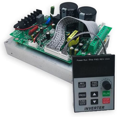 VFD 1.5KW/2.2KW/4KW Frequency Converter XSY-AT1 3P 220V Output Inverter Wcj3(1.5KW 220V(Black)) in Kuwait