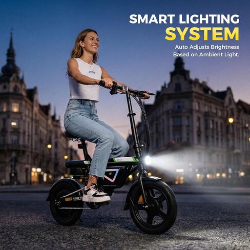 adult electric bicycles, bicicleta electrica,500W Peak Foldable Ebike, 36V 7.8AH Battery, 22MPH, 15 Miles Range Folding EBike, Adult Electric Bicycles for Daily Commuting/Leisure, Foldable Bike in Kuwait