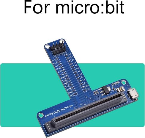 2X T-Type Expansion Adapter for Microbit Breadboard Python Graphical Programming Interface for Microbit in Saudi Arabia
