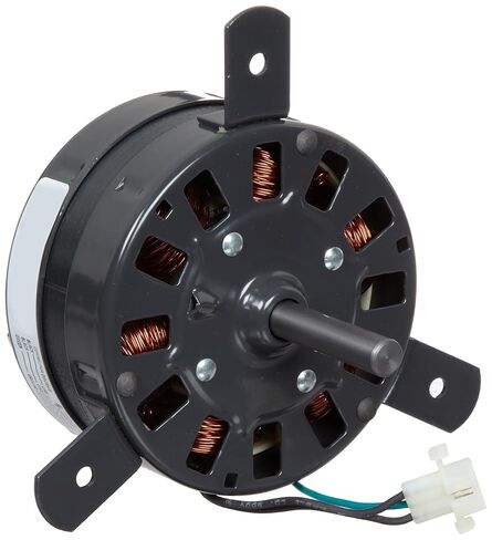 محرك بديل Fasco D1087 مقاس 5 بوصات بإطار مظلل من شركة OEM مفتوح التهوية مع محمل كم، 1/12 حصان، 1050 دورة في الدقيقة، 115 فولت، 60 هرتز، 2.9 أمبير in Kuwait