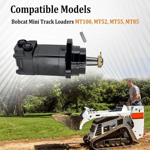 محرك دفع هيدروليكي 6686261 متوافق مع Bobcat MT100 MT52 MT55 MT85 لوادر الجنزير الصغيرة 66830050 in Kuwait