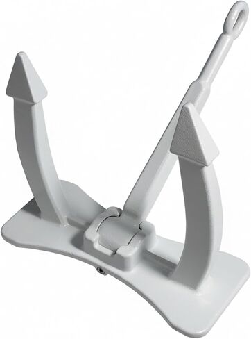 18.3 lb Professional Navy Anchor - High-Strength Cast Steel (Not Cast Iron) - Heavy Duty Marine Mooring Anchor, Yachts & Fishing Boats in Kuwait