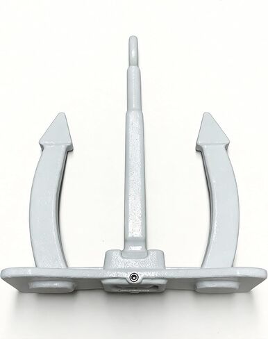 18.3 lb Professional Navy Anchor - High-Strength Cast Steel (Not Cast Iron) - Heavy Duty Marine Mooring Anchor, Yachts & Fishing Boats in Kuwait