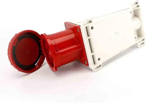 IEC60309 Waterproof Industrial Connector Surface Mount Socket 4Pin 125A 380V-415V 3P+E IP67 in Saudi Arabia