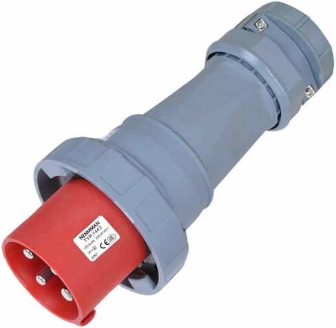 IEC60309 Waterproof Industrial Connector Plug 4Pin 125A 400V 3P+E IP67 in Saudi Arabia