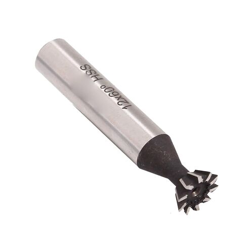Dovetail Bit Router Bit, HSS 60 Degree 12mm, Double Edged Cutting Tool for Woodworking Professionals in Saudi Arabia