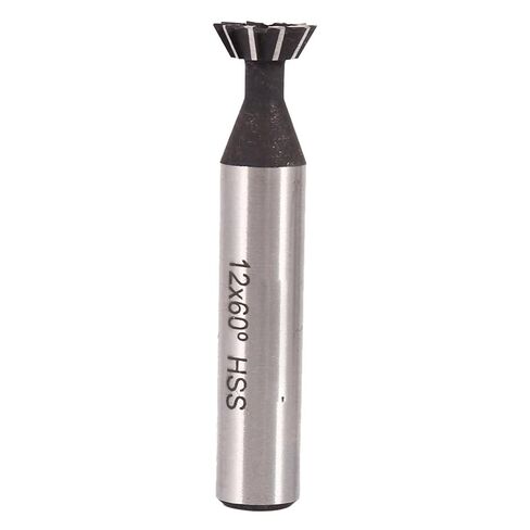 Dovetail Bit Router Bit, HSS 60 Degree 12mm, Double Edged Cutting Tool for Woodworking Professionals in Saudi Arabia