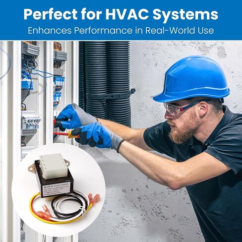 46-24124-06 4011F-5 محول HVAC 120 فولت إلى 24 فولت 40VA بديل لفرن Rheem Ruud، أجزاء فرن Basler Electric BE161640GDD، محول فرن HVAC 4011F-5، حامل بفتحتين in Kuwait