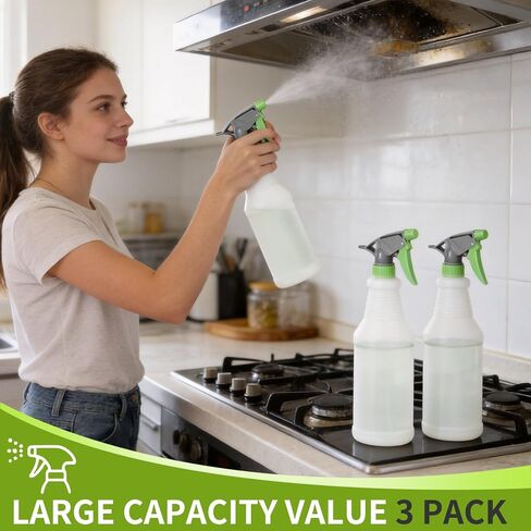 زجاجة رذاذ منظف متوافقة مع مجموعة Simple Green-3 | 33 أونصة (1000 مل)، زجاجة تخفيف مخصصة لمنظف أخضر لجميع الأغراض، مانع للتسرب in Kuwait