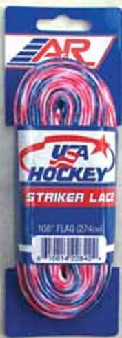 A&R Sports USA Hockey Laces, 108-Inch, USA Flag in Saudi Arabia