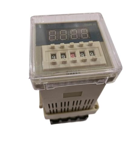 عرض وقت التتابع DH48S DH48S-1Z توقيت تأخير كهربائي 0.01S-99H99M 8PIN مع قاعدة (AC380V) in Kuwait