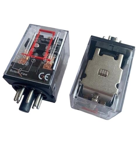 Intermediate Relay MK2P-I MK2P Small electromagnetic 8PIN DC12V DC24V AC12V AC24V AC36V AC110V AC220V AC380V(AC12V) in Kuwait