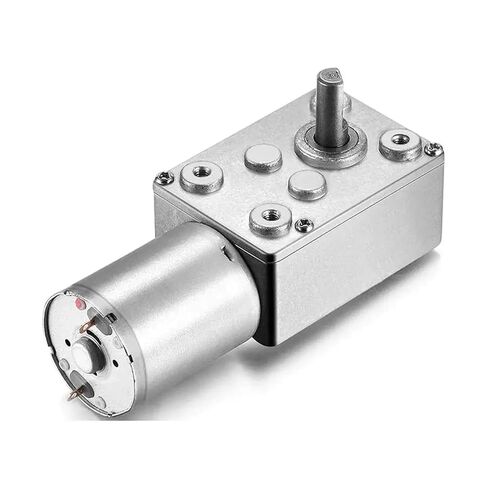 JGY370 Reduction Motor DC 6V 12V 24V Worm Turbo Geared 2rpm-200rpm 1Pcs(100RPM,12V) in Kuwait