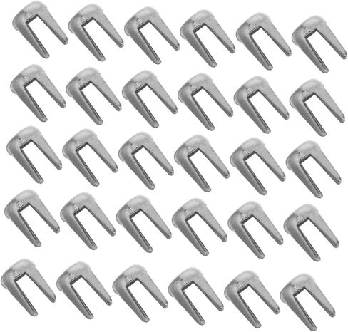 Healvian 5000pcs Stainless Steel Round Head Claw Rivet Studs for DIY Garment Repair, Silver Metal Spike Nailheads for Clothing, Bags, Shoes, Hats Craft Accessories in Kuwait