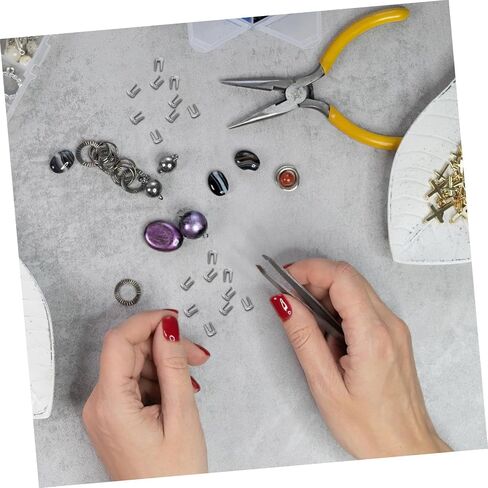 Healvian 5000pcs Stainless Steel Round Head Claw Rivet Studs for DIY Garment Repair, Silver Metal Spike Nailheads for Clothing, Bags, Shoes, Hats Craft Accessories in Kuwait
