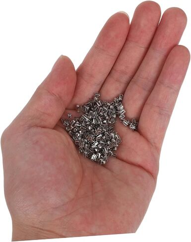 JOINPAYA 5000pcs Stainless Steel Round Head Four-Claw Studs Rivets for Clothing and Leathercraft Silver DIY Repair for Bags Shoes Hats in Kuwait