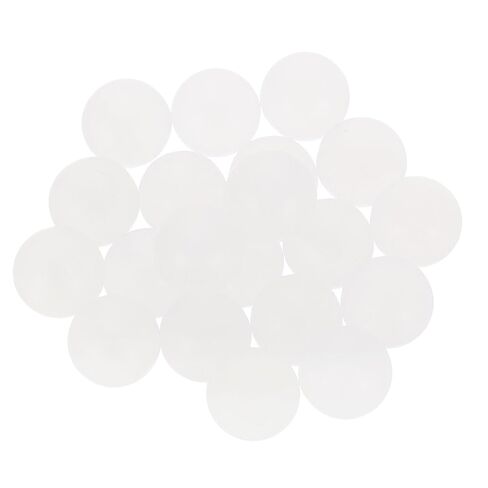 Generic 20pcs PP Plastic Bearing Balls 9/16" (14.288mm) Solid Plastic Balls, Precision Bearing Ball, White in Kuwait