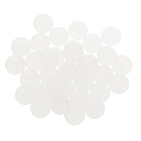 Generic 200pcs PP Plastic Bearing Balls 1/2" (12.7mm) Solid Plastic Balls, Precision Bearing Ball, White in Kuwait