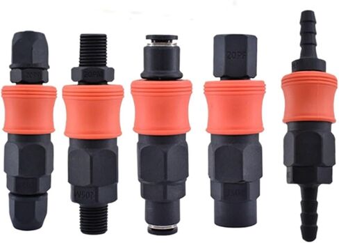 1PCS C Type Quick Connector Plastic Steel Pneumatic High Pressure Coupling SP PP SF SH PH 20 30 40 PU Tube Air Pipe Pump Compressor(PF,40) in Kuwait