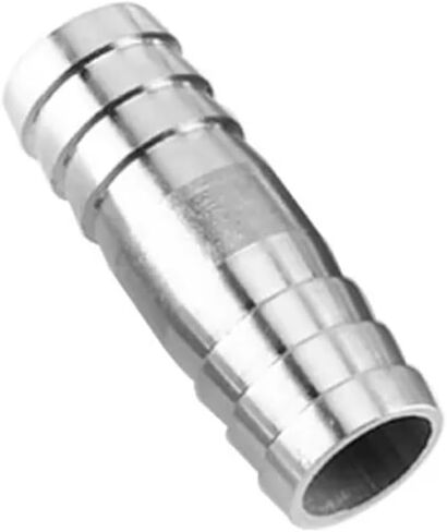 1PCS 6 8 10 12 16 20 32mm T Type Y Type Tee 304 Stainless Steel Barb Pipe Fitting 2 3 4-Way Water Gas Hose Connector Barbed Adapter(Straight,20mm) in Kuwait