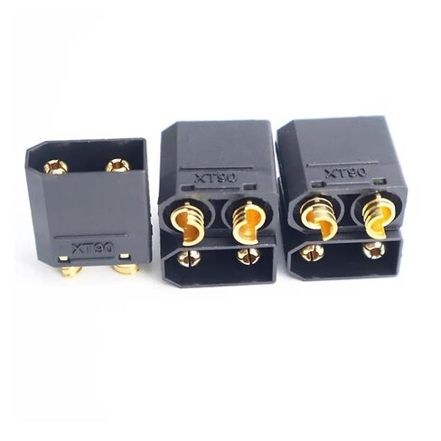 5 Pairs of Black XT90H Male and Female Connector Plugs in Kuwait