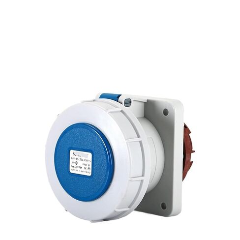 Industrial Socket 3P 63A IP67 Concealed Direct Waterproof and dustproof Stage Lighting Data Center Supporting in Kuwait