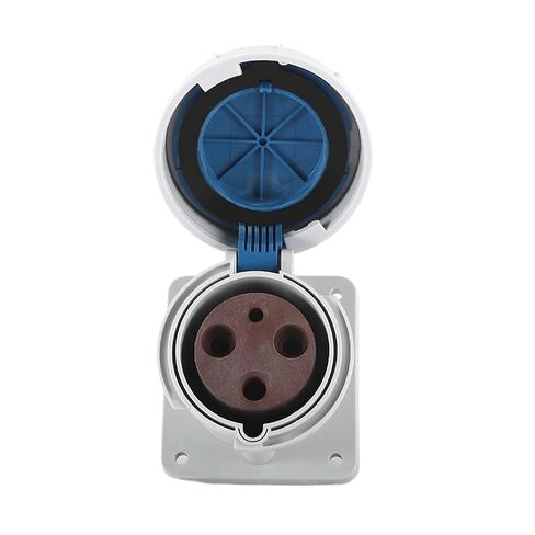 Industrial Socket 3P 63A IP67 Concealed Direct Waterproof and dustproof Stage Lighting Data Center Supporting in Kuwait