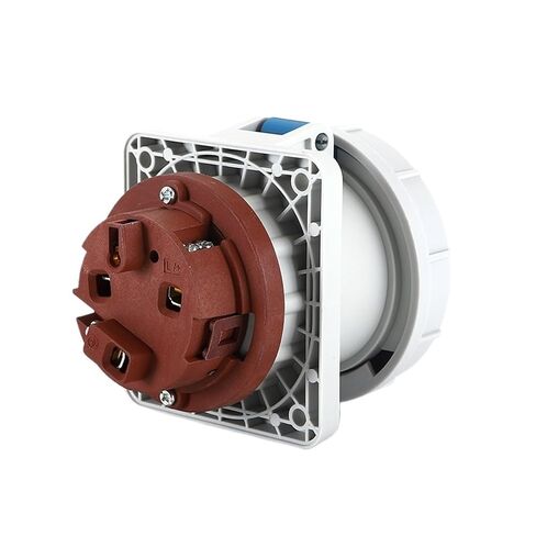 Industrial Socket 3P 63A IP67 Concealed Direct Waterproof and dustproof Stage Lighting Data Center Supporting in Kuwait