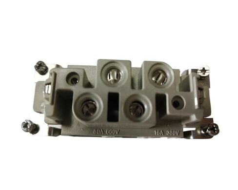 موصل مستطيل للخدمة الشاقة HDC HK-004/2-M/F قابس 10A أساسي in Kuwait